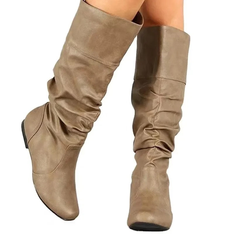 Isabel Bonarda Stiefel | Bequeme Kunstleder Westernstiefel mit niedrigem Absatz