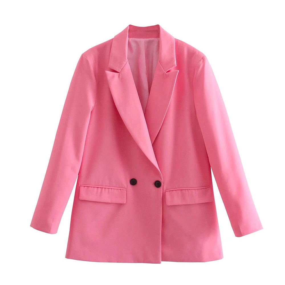 Blazer für Damen – Trendige langer Übergangsjacke