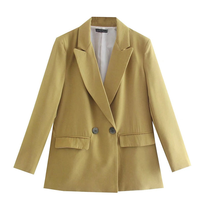Blazer für Damen – Trendige langer Übergangsjacke