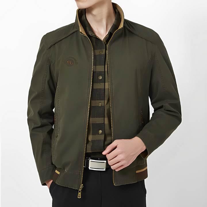 Übergangsjacken für Herren - Moderne wasserdichte Sommerjacke - 2 Seiten tragbar