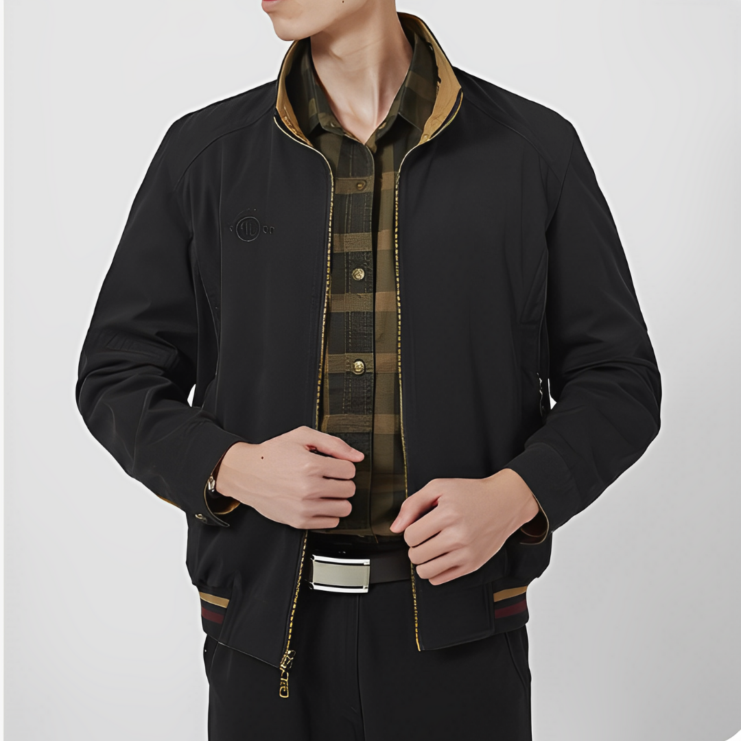 Übergangsjacken für Herren - Moderne wasserdichte Sommerjacke - 2 Seiten tragbar