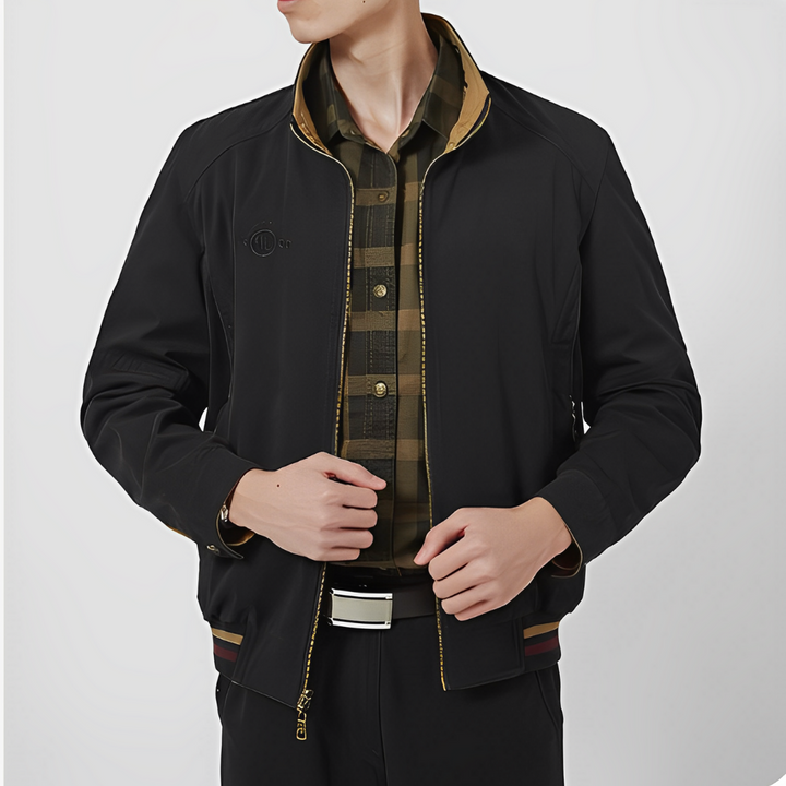 Übergangsjacken für Herren - Moderne wasserdichte Sommerjacke - 2 Seiten tragbar