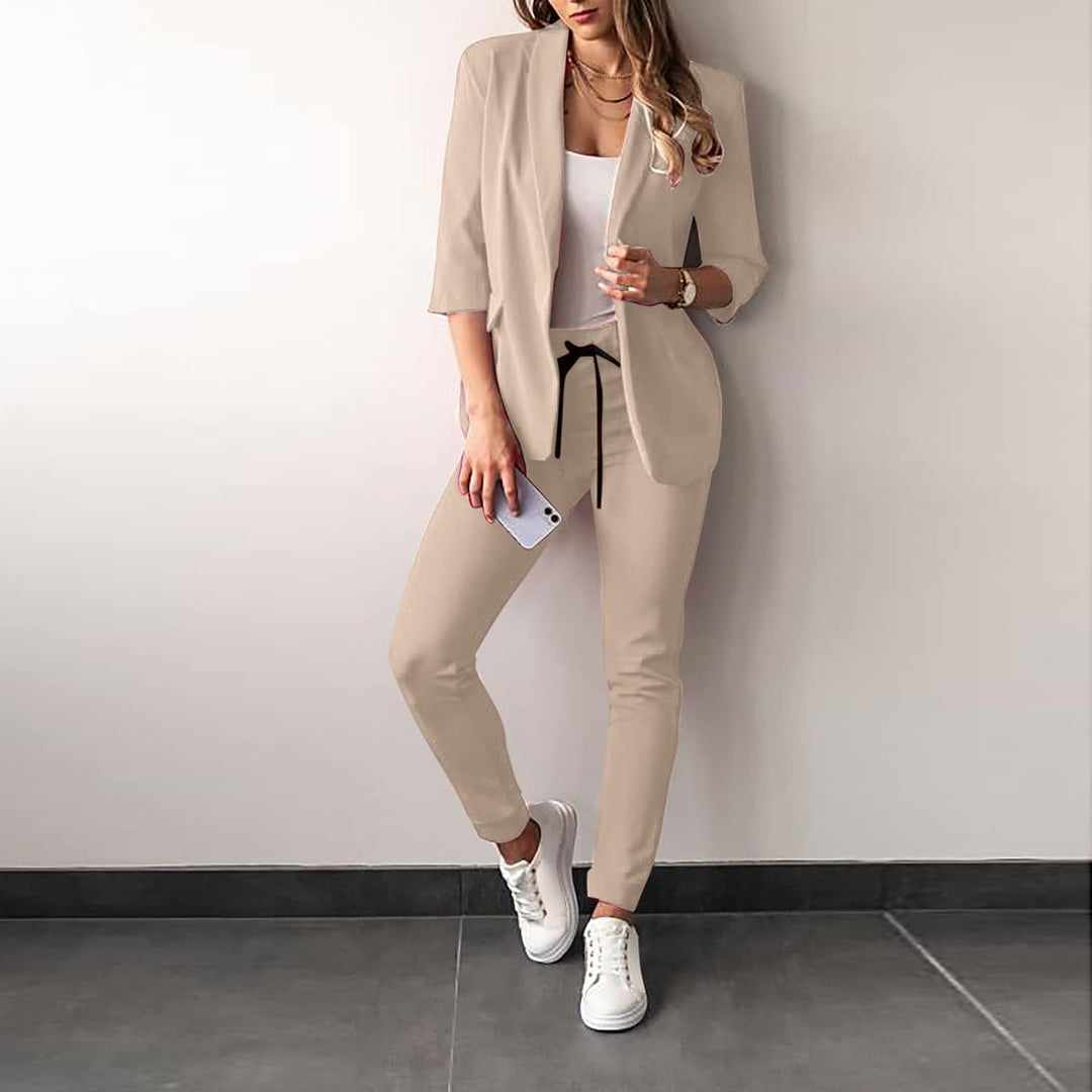 Sara 2-teiliger Damenanzug | Stylischer Blazer und Hose für Frauen