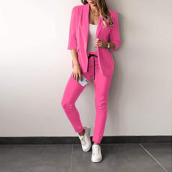 Sara 2-teiliger Damenanzug | Stylischer Blazer und Hose für Frauen