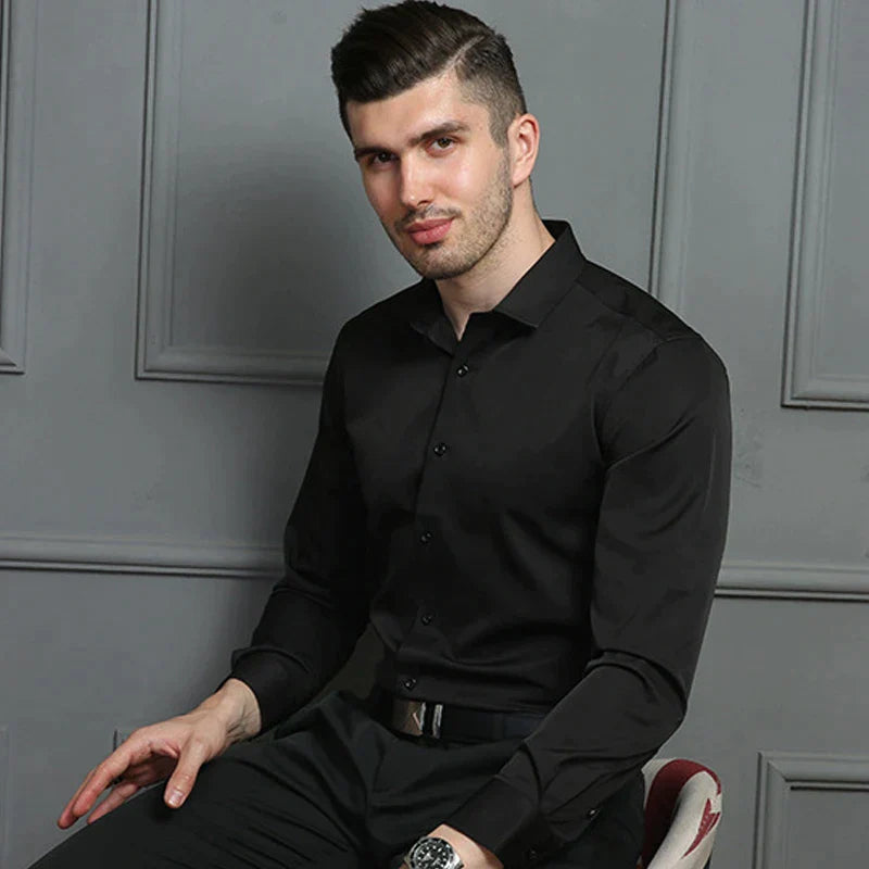 Hugo Stretch Hemd | Bequemes Business Hemd für Männer Mit Super Stretch