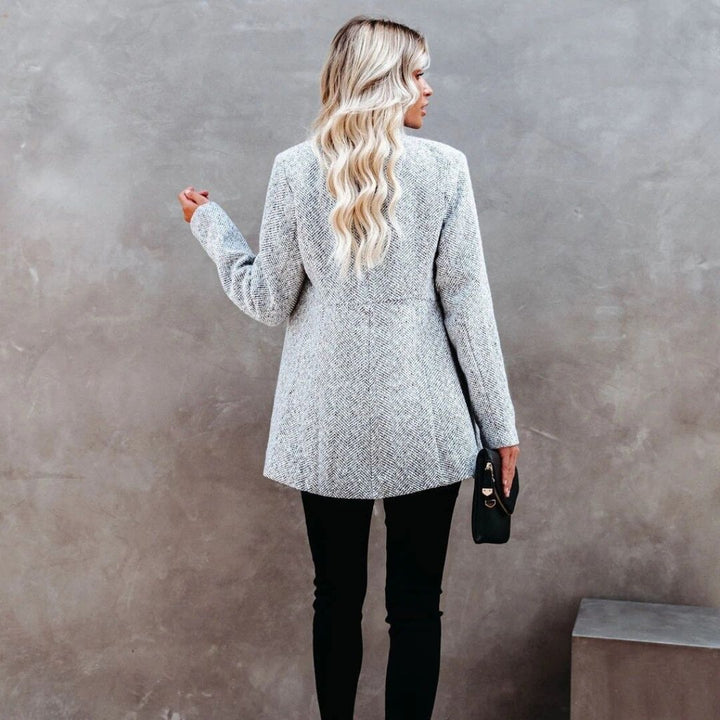 Stylische Tweedjacke für die Übergangszeit