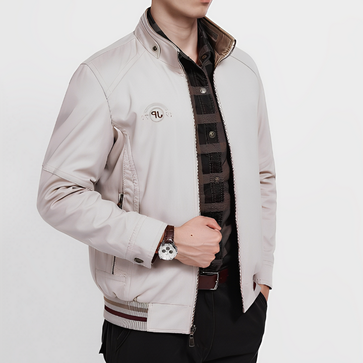 Übergangsjacken für Herren - Moderne wasserdichte Sommerjacke - 2 Seiten tragbar