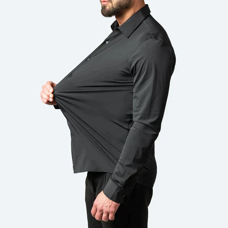 Hugo Stretch Shirt | Bequemes Hemd für Männer mit super Stretch