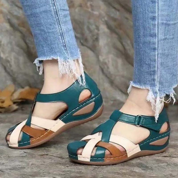 Clark Sandalen | Damensandalen mit Schnalle und ergonomischem Fußbett