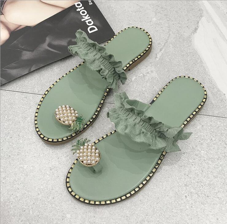 Clara Pineapple Sandals | Ein Blickfang für Ihre Füße