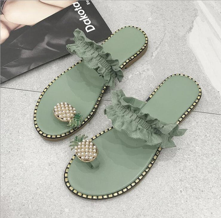 Clara Pineapple Sandals | Ein Blickfang für Ihre Füße