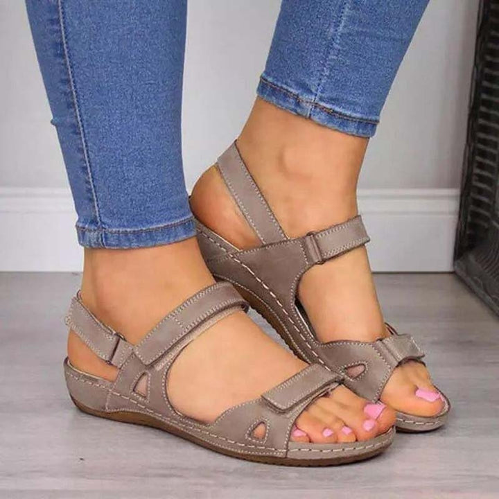 Emma Sandalen | Ergonomische Damensandalen mit Klettverschluss