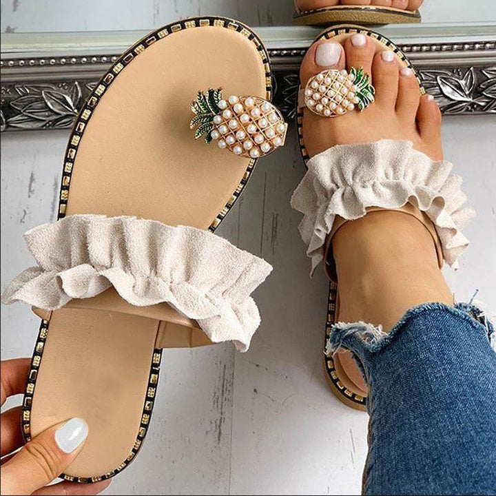 Clara Pineapple Sandals | Ein Blickfang für Ihre Füße