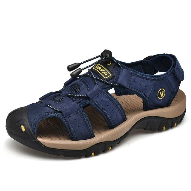 Trekkingsandalen für Herren - Bequeme Outdoor Sandalen für breite Füße