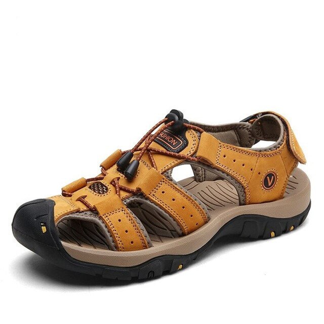 Trekkingsandalen für Herren - Bequeme Outdoor Sandalen für breite Füße