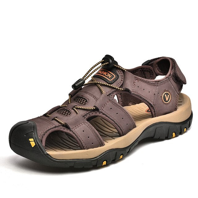 Trekkingsandalen für Herren - Bequeme Outdoor Sandalen für breite Füße