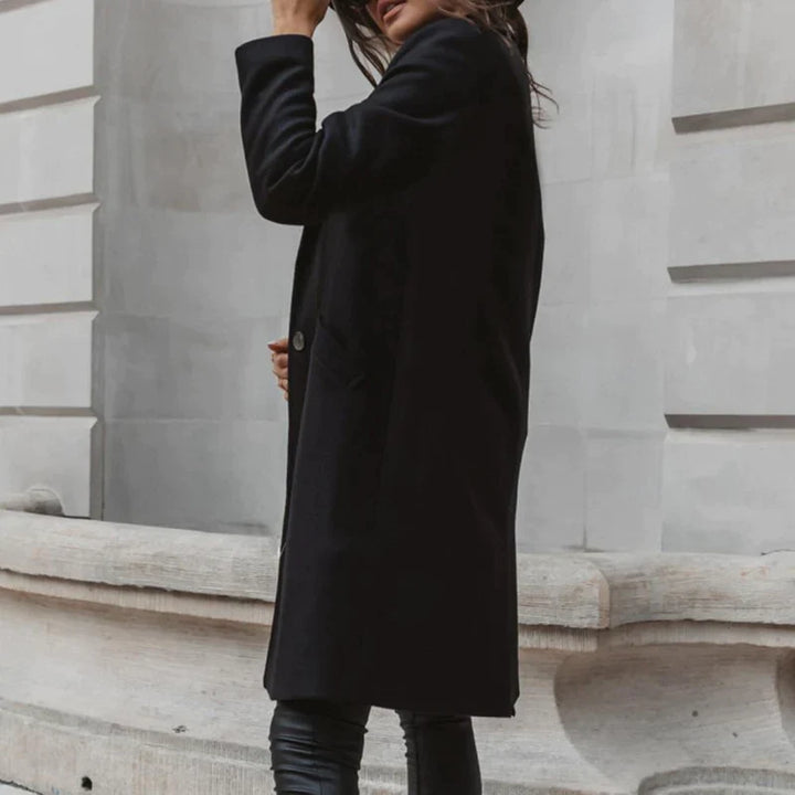Zara Manteljacke | Stylische Lange Damen Übergangsjacke