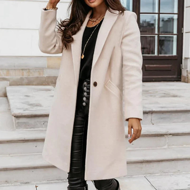 Zara Manteljacke | Stylische Lange Damen Übergangsjacke