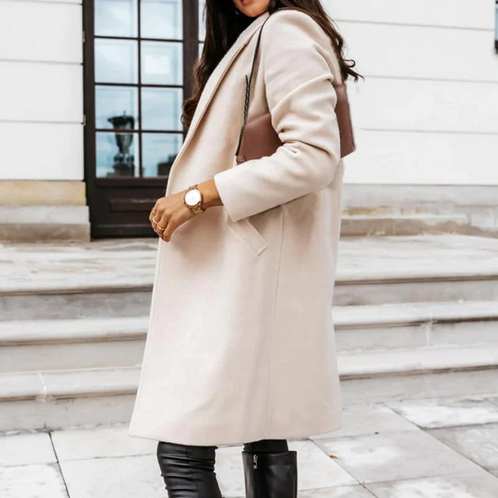 Zara Manteljacke | Stylische Lange Damen Übergangsjacke