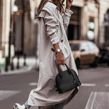 Marant Trenchcoat | Bequemer trendiger langer Mantel für den Herbst