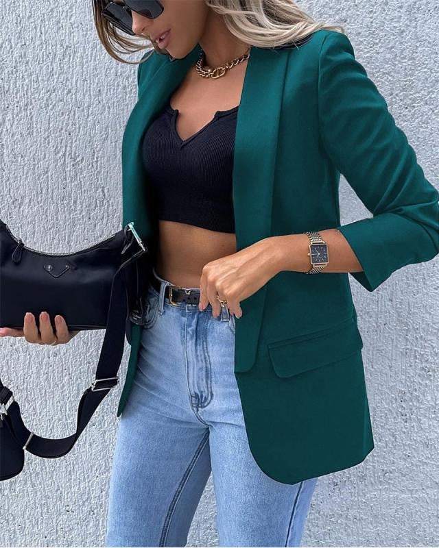 Blazer für Damen – Eleganter langer Blazer für den Sommer