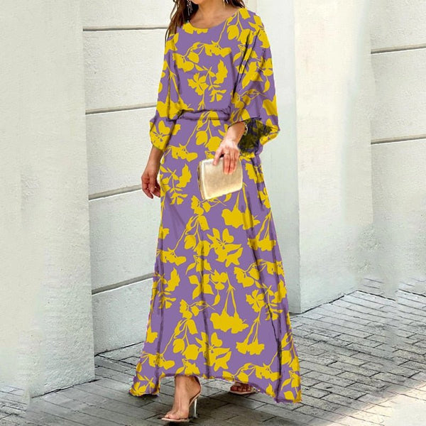 Loscana Kleid | Langes luxuriöses Damenkleid