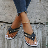 Deichma Sandalen | Damen-Flipflops mit ergonomischem Fußbett