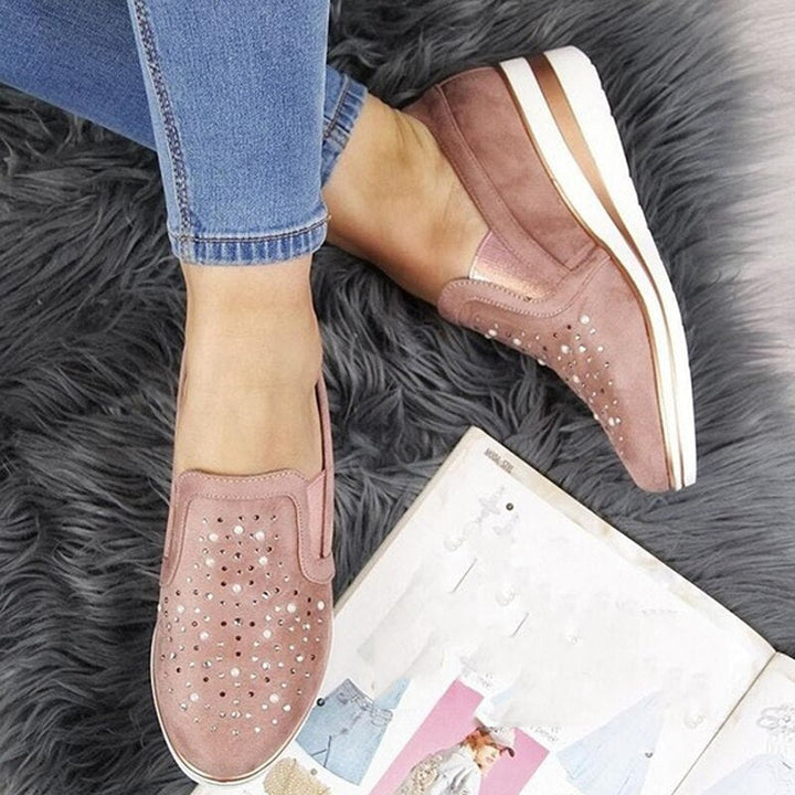 Glémour Halbschuhe | Damenschuhe mit Absatz und weichem Fußbett