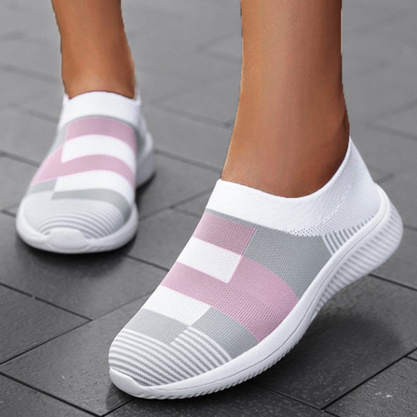 Gabi Socken-Schuhe | Slip-on sneakers für Frauen mit weichem Fußbett