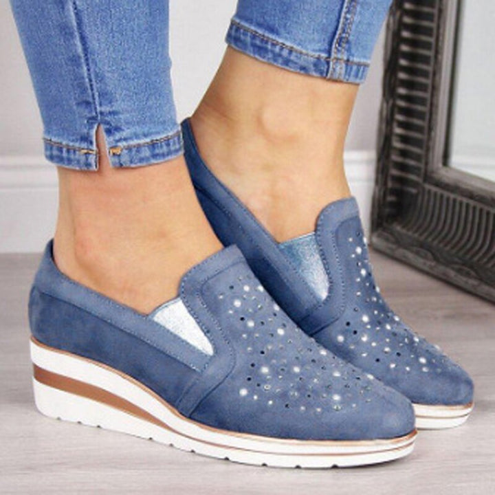 Glémour Halbschuhe | Damenschuhe mit Absatz und weichem Fußbett