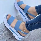 Luna Plateau-Sandalen | Bequeme Damensandalen mit Absatz