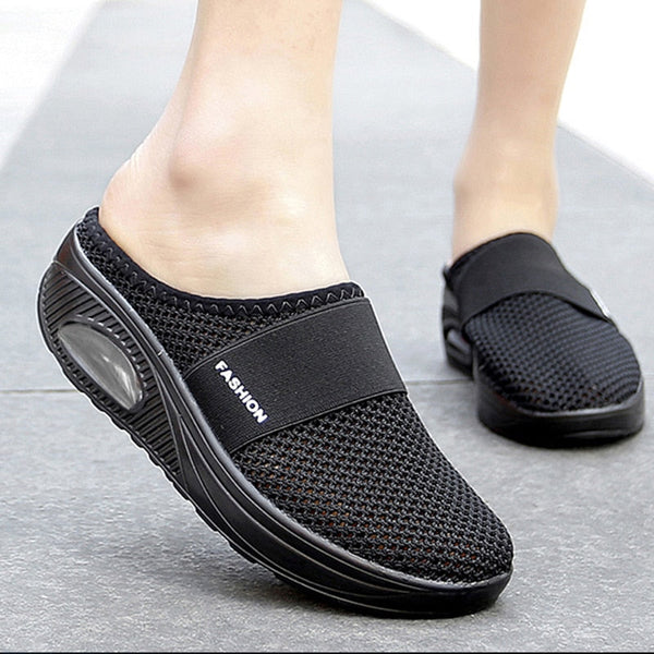 Deichma Fashion-Fit Schuhe | Slip-on Turnschuhe für Frauen mit weichem Fußbett