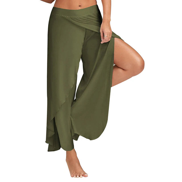 Loscana Yoga Trousers | Weit geschnittener Hosenrock für Frauen