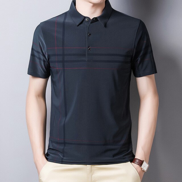 Ganti Herren Polo | Muskelfit Poloshirt mit Reißverschluss für Männer