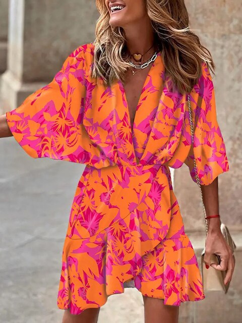 Ibiza Kleid | Sommerkleid für Damen im Boho-Stil