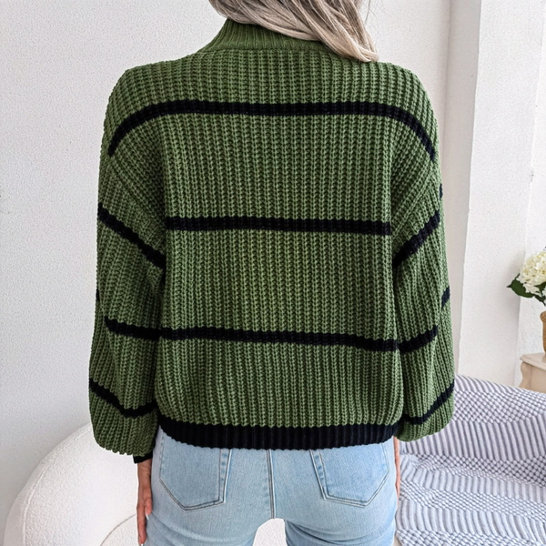 MaxMila Rollkragenpullover | Weicher Damenpullover mit hohem Kragen