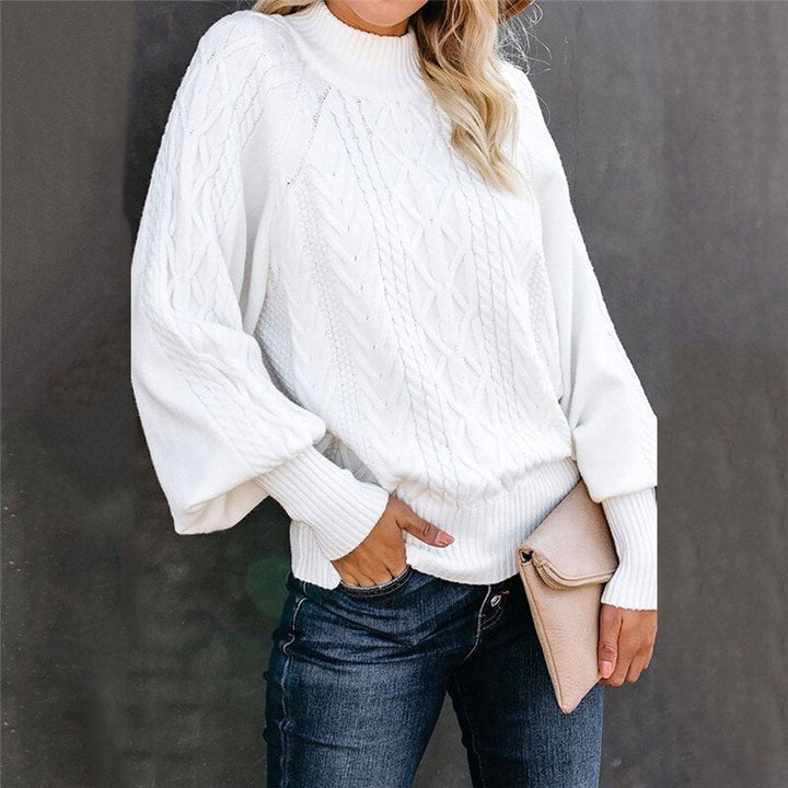 Rollkragenpullover mit Motiv