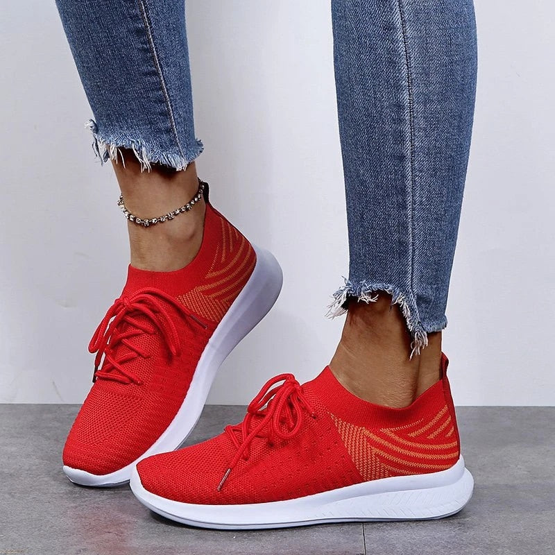 Sneaker für Damen – Bequeme Sommerschuhe mit orthopädischem Fußbett