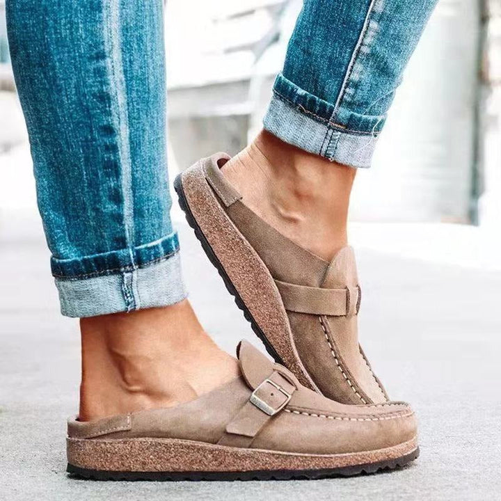 Deichma Retro Clogs | Gesundheits-Slippersandalen für Frauen