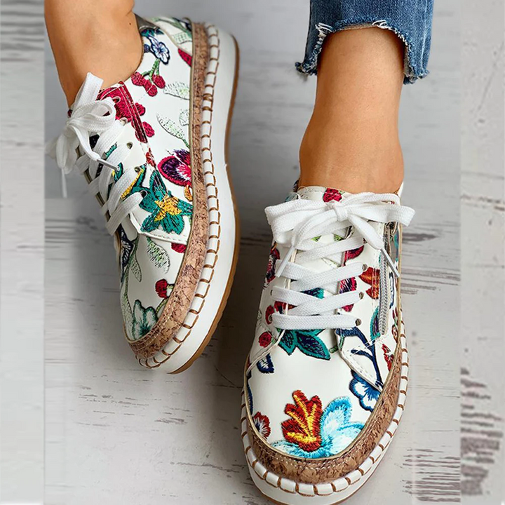 Slip-on Schuhe für Damen – Sommerschuhe mit ergonomischem Fußbett