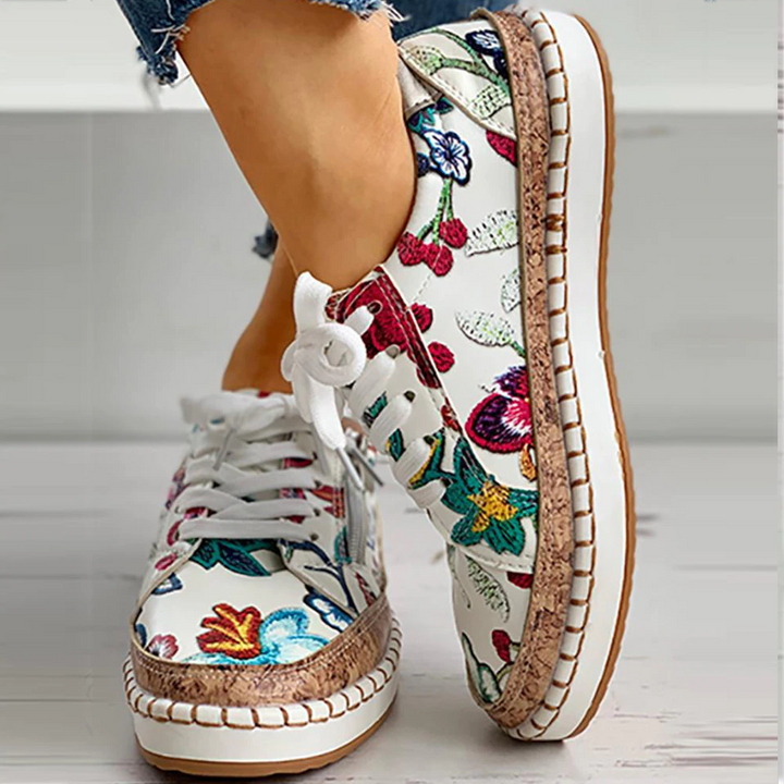Slip-on Schuhe für Damen – Sommerschuhe mit ergonomischem Fußbett