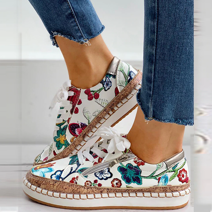 Slip-on Schuhe für Damen – Sommerschuhe mit ergonomischem Fußbett