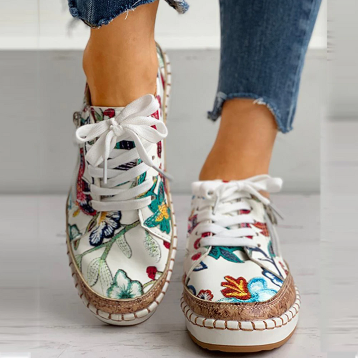 Slip-on Schuhe für Damen – Sommerschuhe mit ergonomischem Fußbett