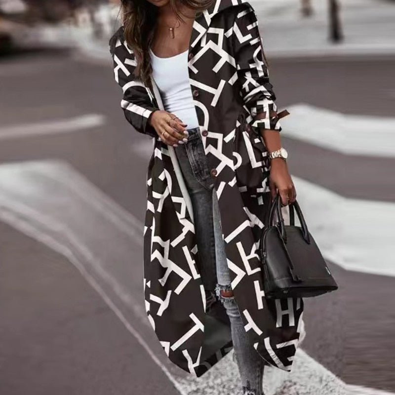 Marant Trenchcoat | Bequemer trendiger langer Mantel für den Herbst