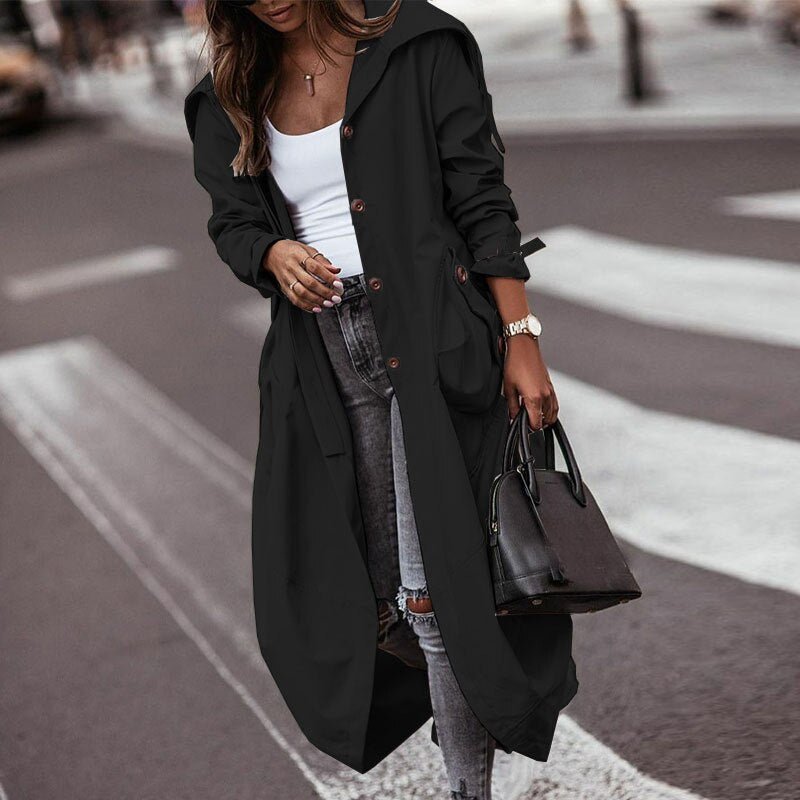 Marant Trenchcoat | Bequemer trendiger langer Mantel für den Herbst