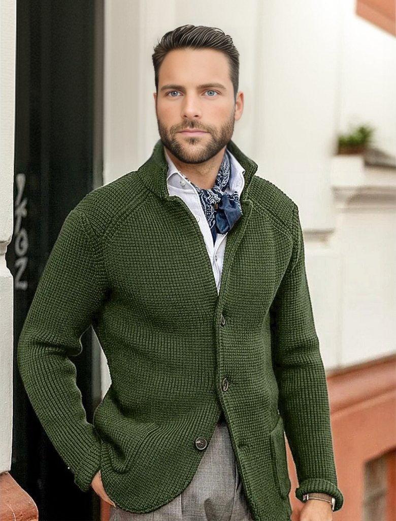 Strickjacke für Herren - Klassischer Luxus Cardigan für jede Saison