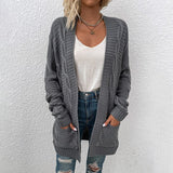 Gina Cardigan | Bequemer langer Strickmantel für Frauen